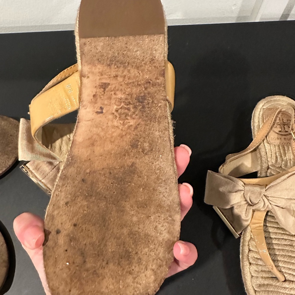 Tory Burch sandals size 7 used - Picture 5 of 5